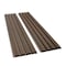 Ejoy Exterior Shiplap Slat Wall Siding Panels for Outdoors, 8.5 x 94.5 x 1, Set of 3, 3PK JE23_04-TeakB - alternate 2